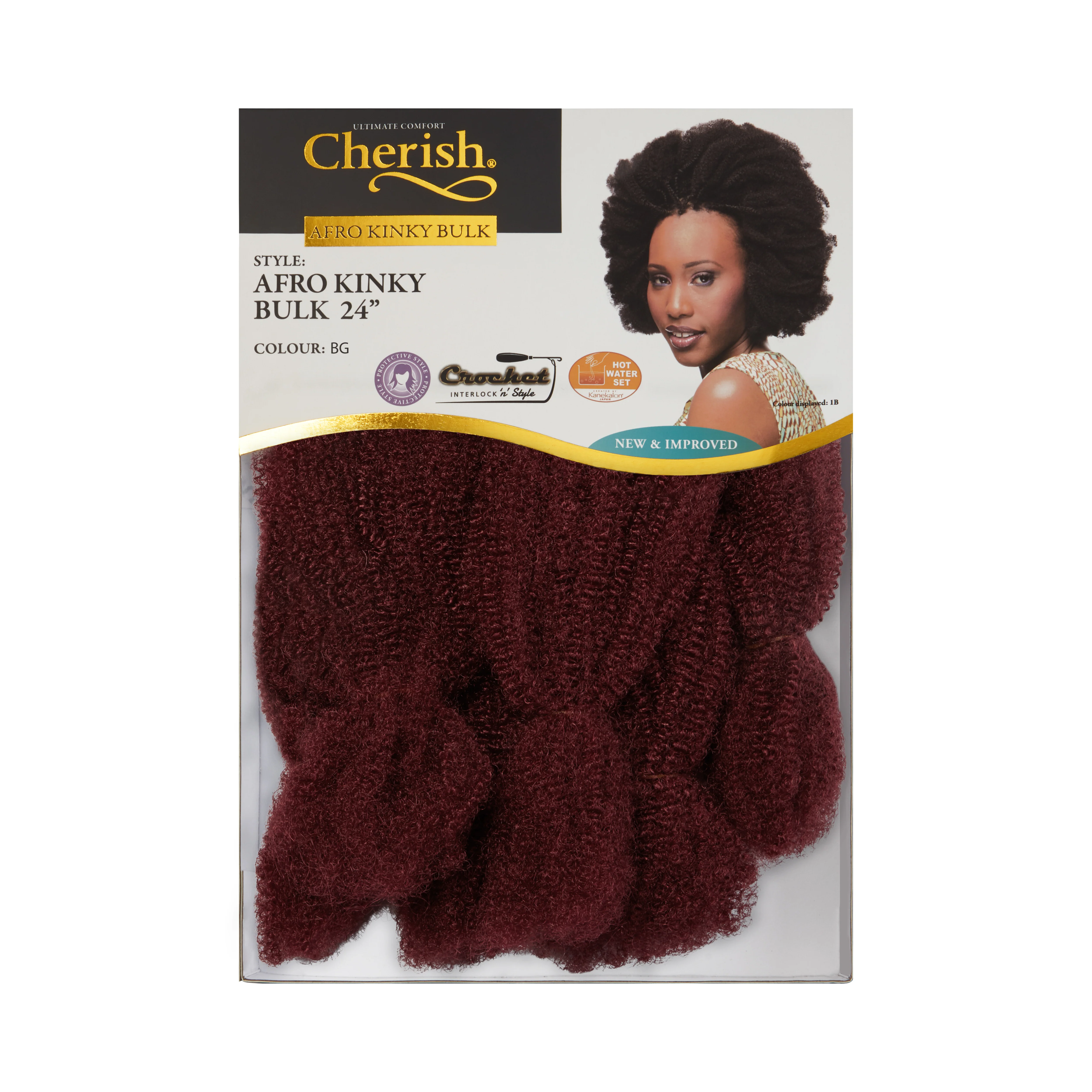 Cherish Ultimate Comfort Afro Kinky Bulk Hair - Image 11