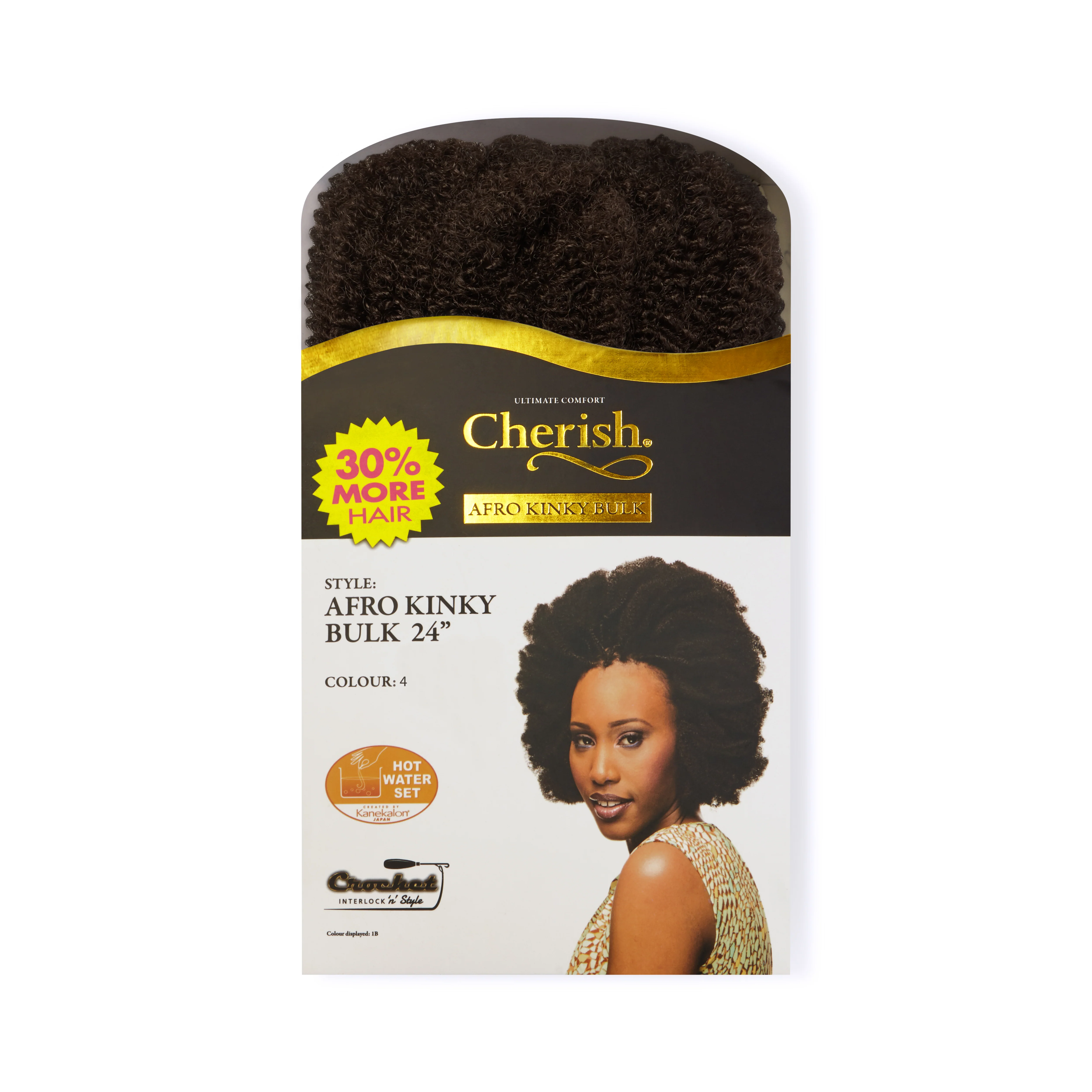 Cherish Ultimate Comfort Afro Kinky Bulk Hair - Image 5