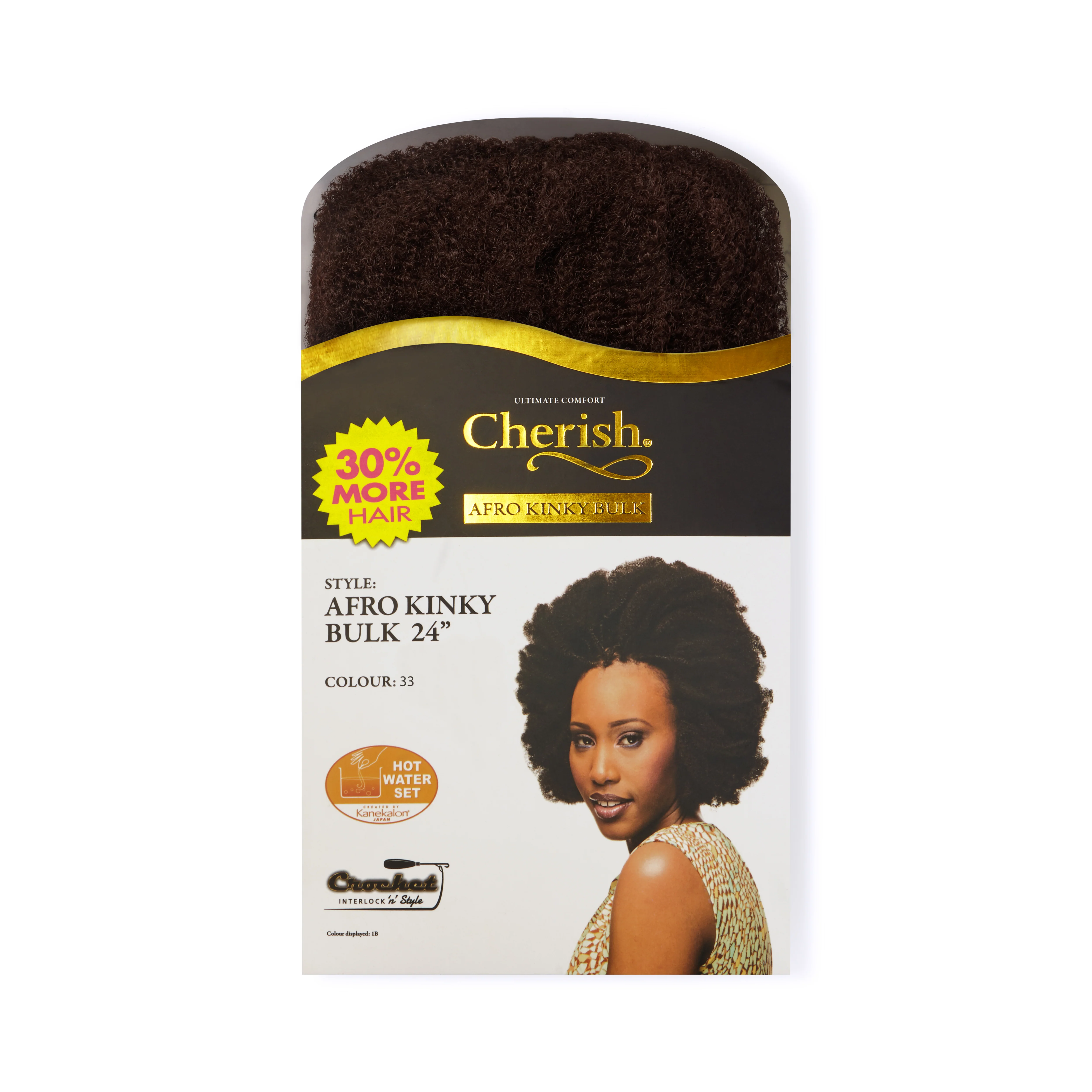 Cherish Ultimate Comfort Afro Kinky Bulk Hair - Image 8