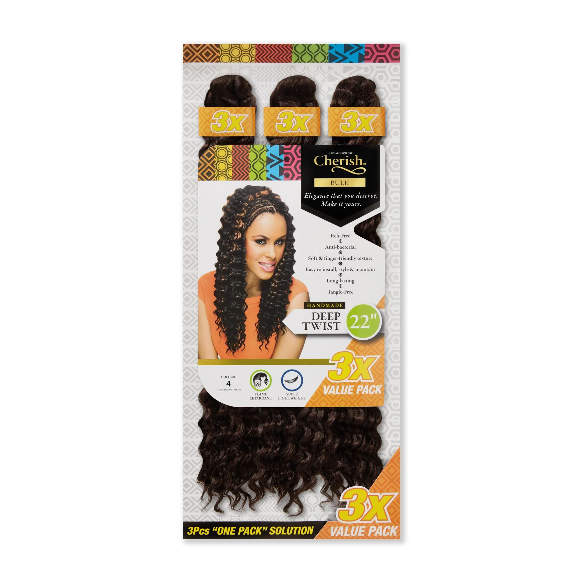 Cherish Ultimate Comfort Deep Twist Bulk 3X Pack 16" - Image 9