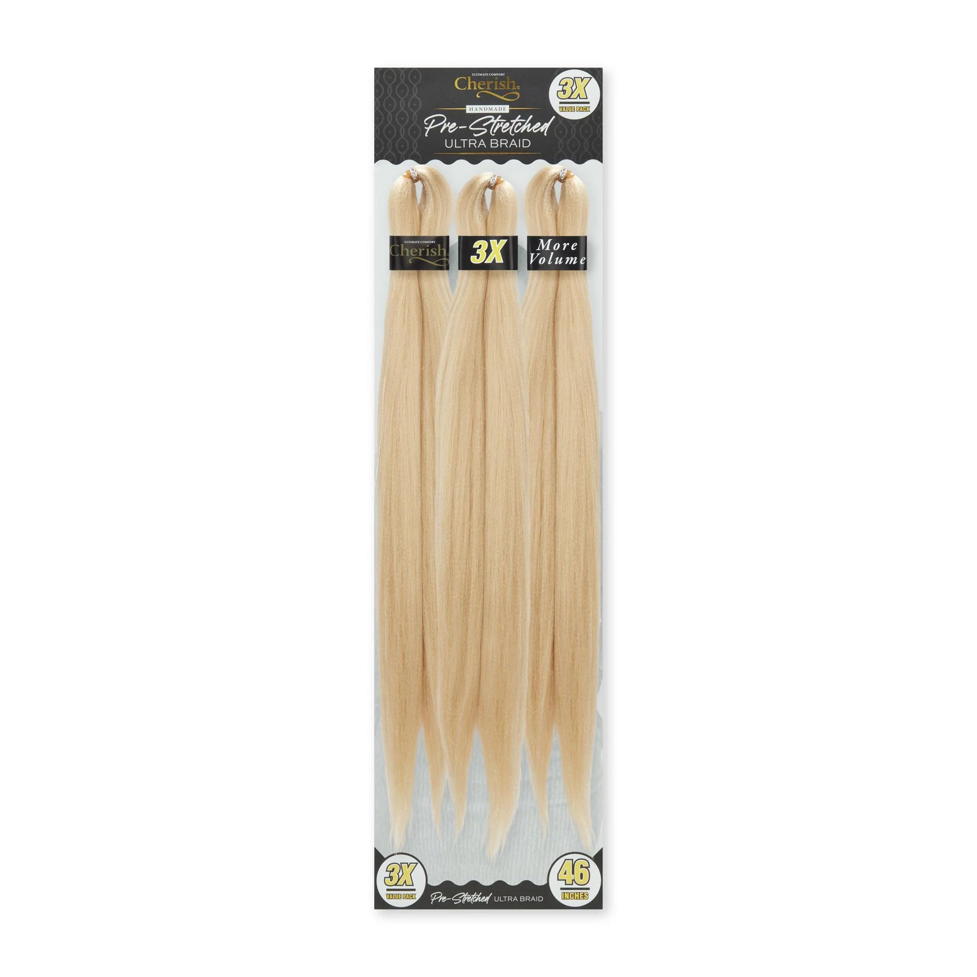 Cherish Ultimate Comfort Pre-Stretched Ultra Braid Hair 3X pack 46" - Image 15