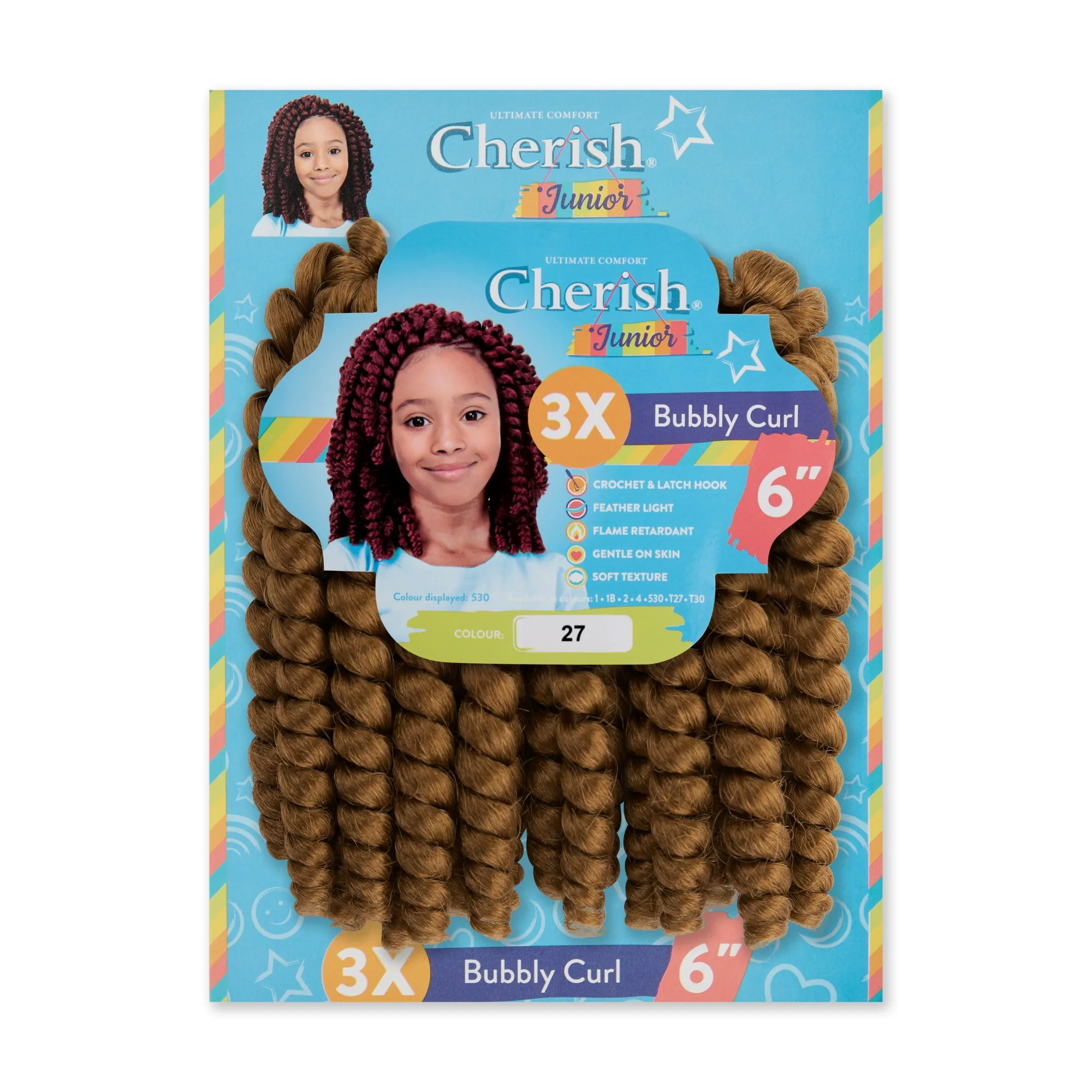 Cherish Ultimate Comfort Junior 3x 6"Bubbly Curl - Image 5
