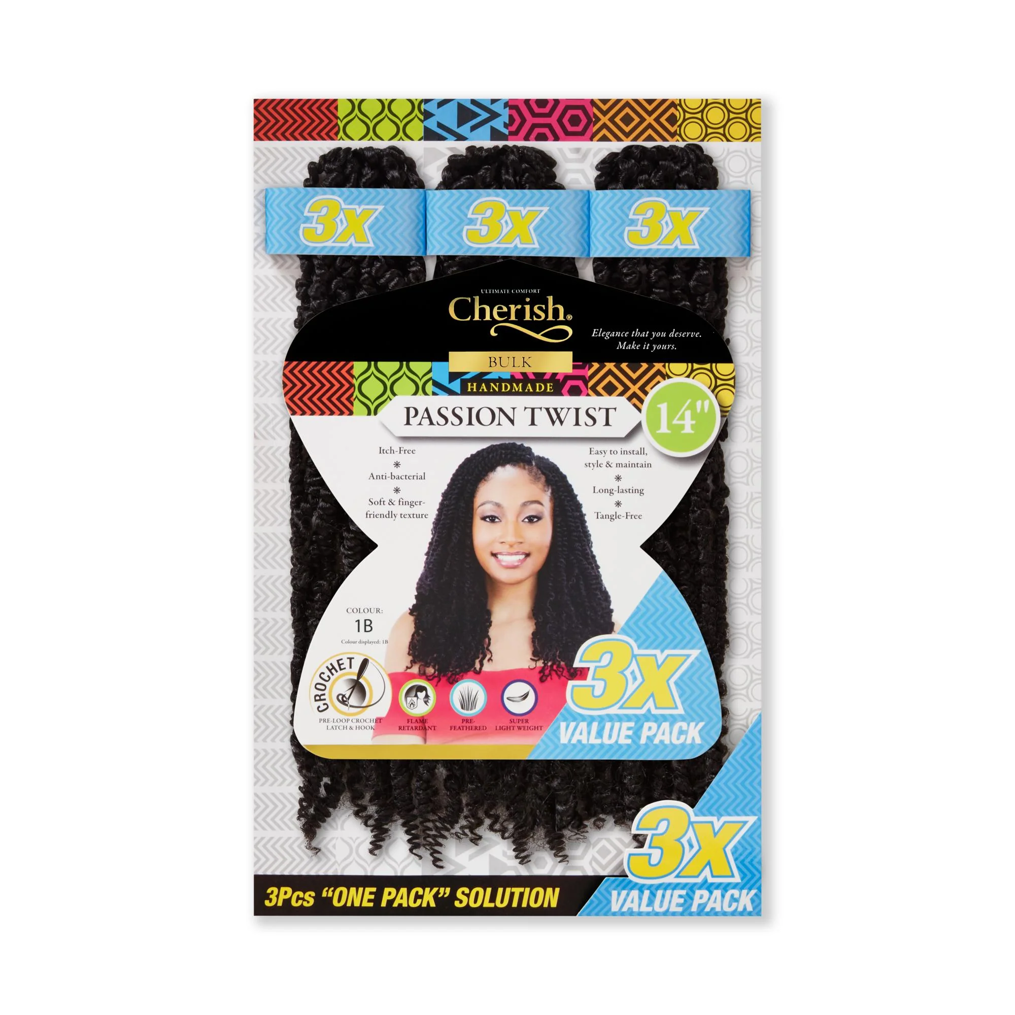 Cherish Ultimate Comfort Passion Twist 3X 14"pack - Image 2