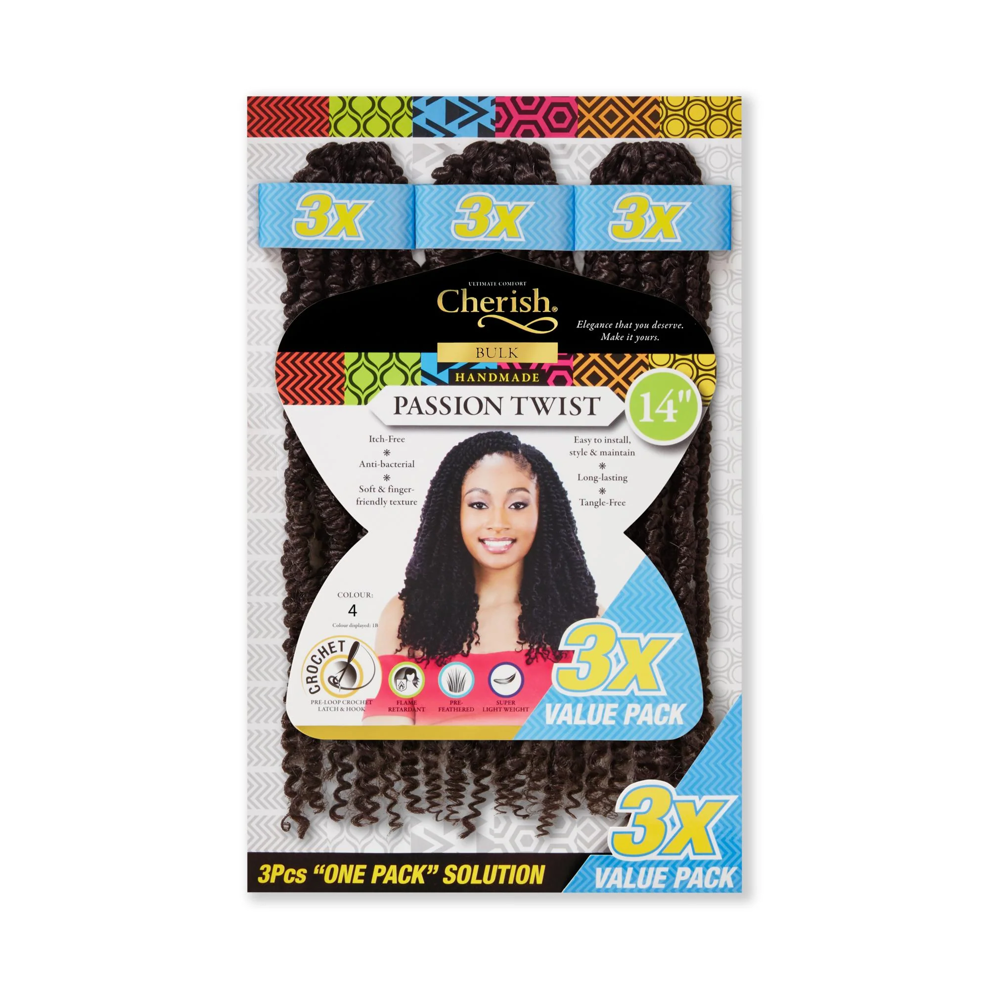 Cherish Ultimate Comfort Passion Twist 3X 14"pack - Image 4
