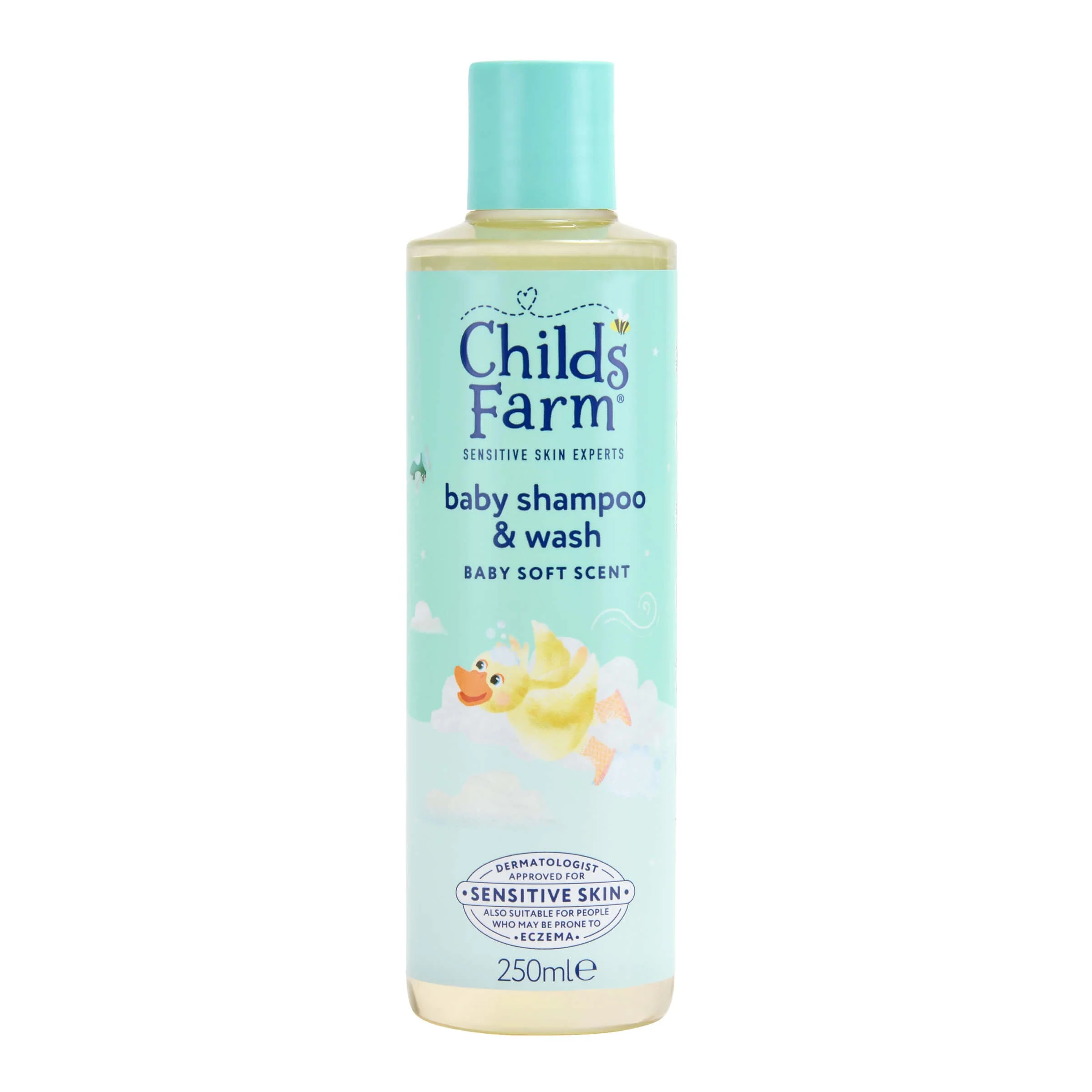 Childs Farm Sensitive Skin Experts Baby Soft Scent Shampoo & Wash 250ml