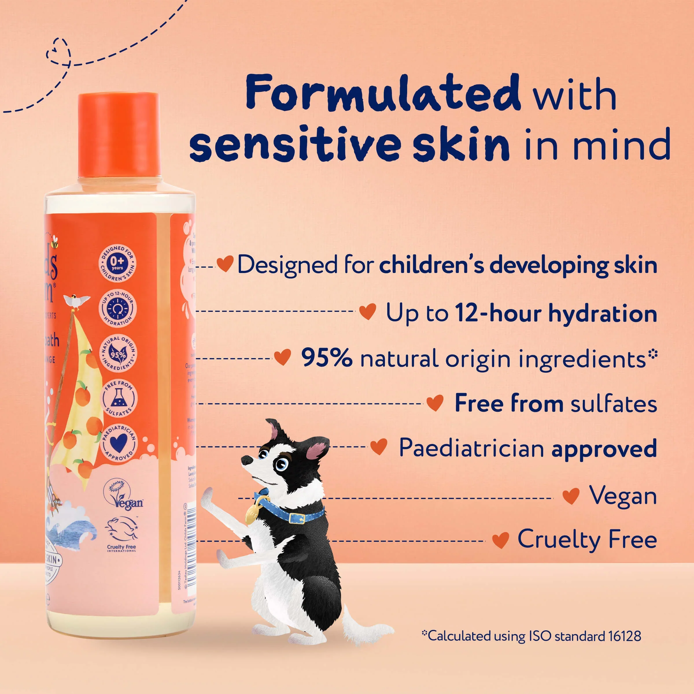 Childs Farm Sensitive Skin Experts Sweet Orange Bubble Bath 250ml - Image 7