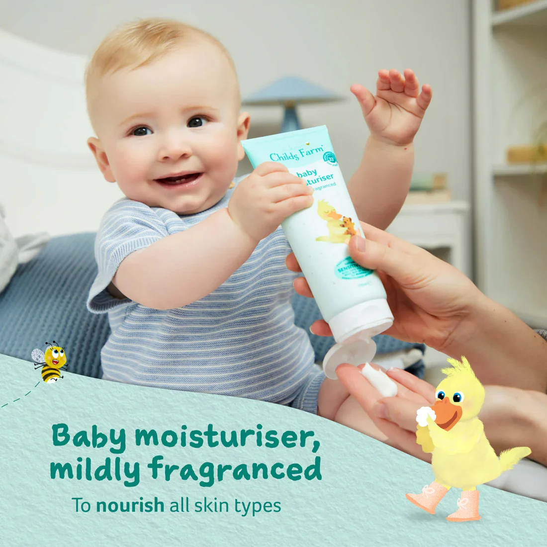 Childs Farm Sensitive Skin Experts Baby Moisturiser 200ml - Image 3