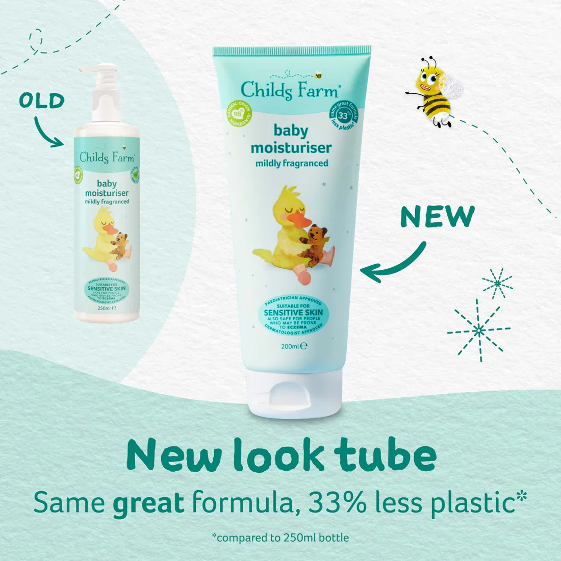 Childs Farm Sensitive Skin Experts Baby Moisturiser 200ml - Image 4