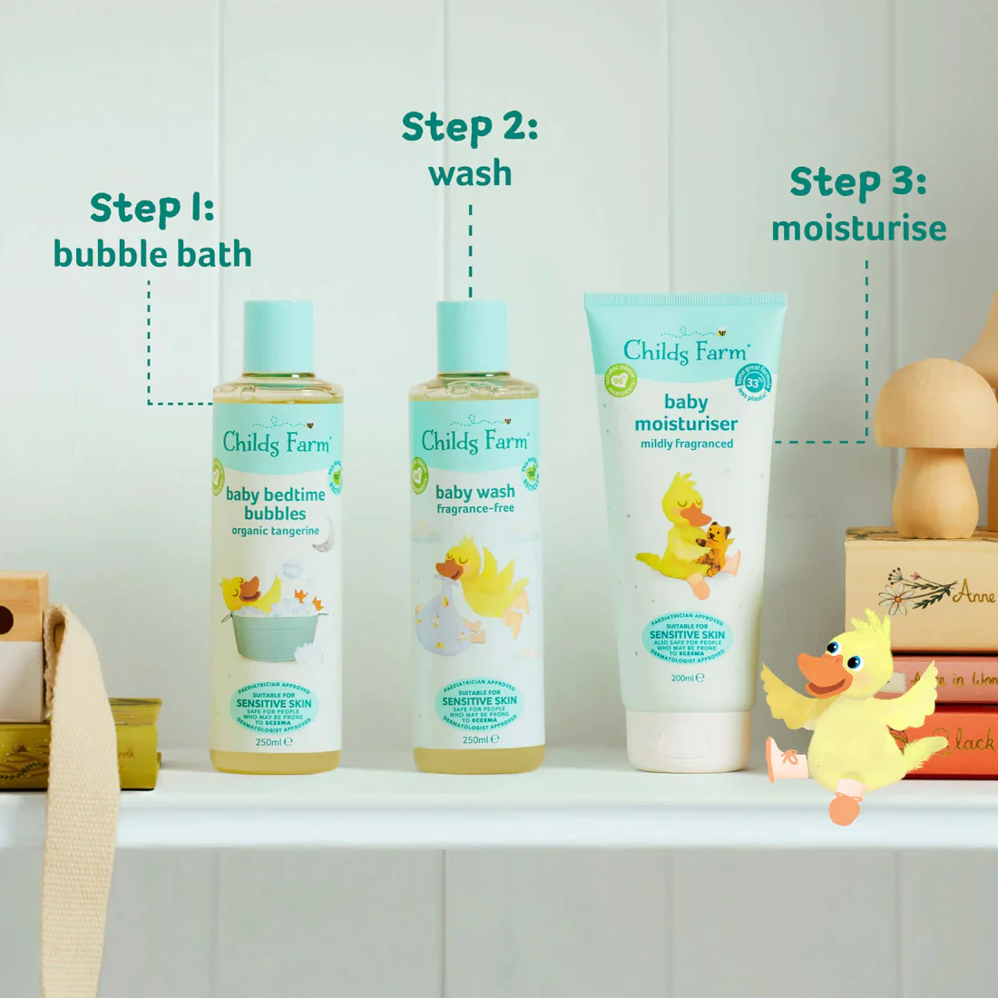 Childs Farm Sensitive Skin Experts Baby Moisturiser 200ml - Image 5