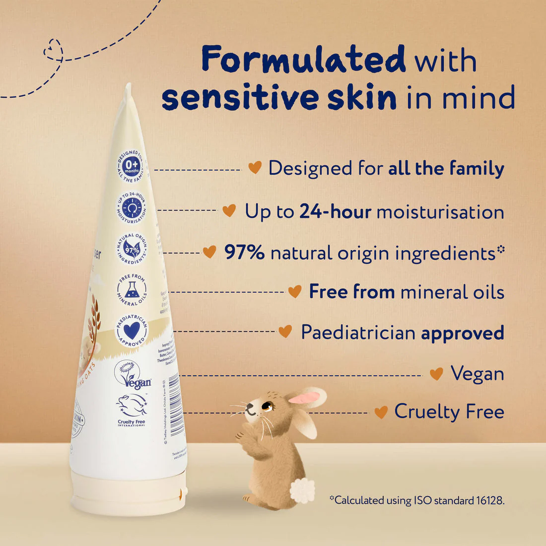 Childs Farm Sensitive Skin Experts Oat Derma Fragrance Free Body Moisturiser 200ml - Image 7