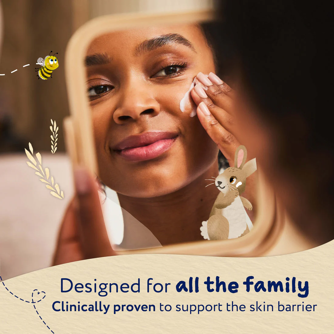 Childs Farm Sensitive Skin Experts Oat Derma Fragrance Free Face Cream 50ml - Image 3