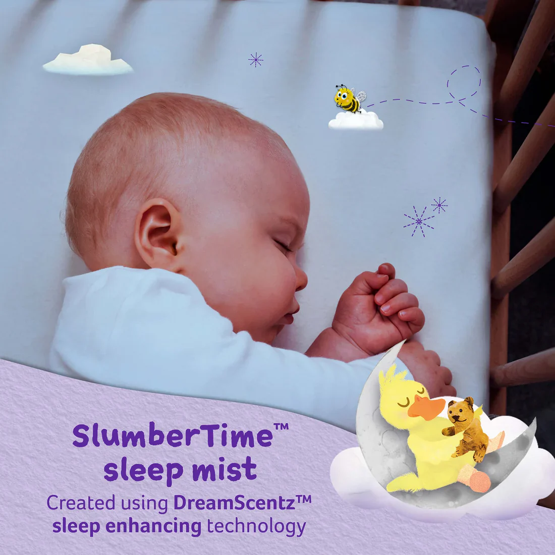 Childs Farm Sensitive Skin Experts Lavender & Moon Milk Sleep Mist 100ml - Image 6
