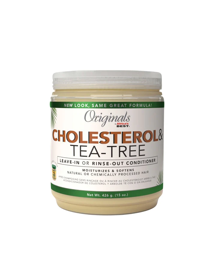 Africa’s Best Repair & Restore Collection Cholesterol & Tea-Tree Leave-In or Rinse-Out Conditioner 426g/15oz