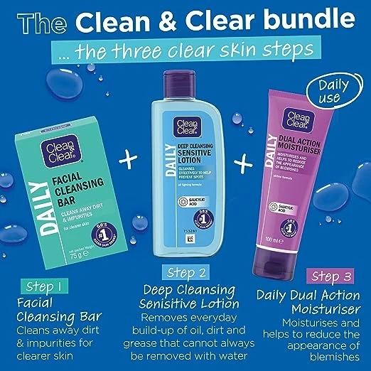 Clean & Clear Daily Exfoliating Wash 150ml - Image 3