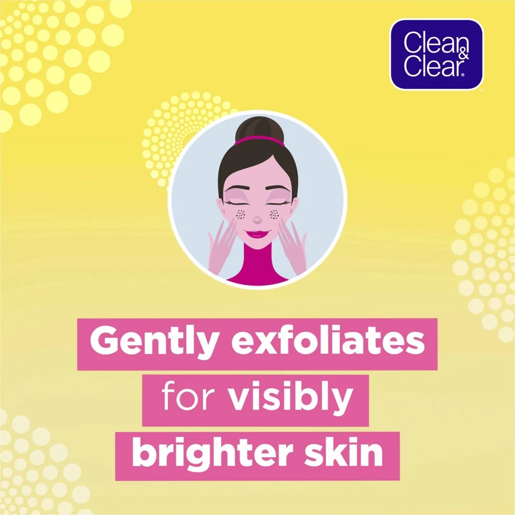 Clean & Clear Morning Energy Skin Brightening Daily Facial Scrub 150ml - Image 5