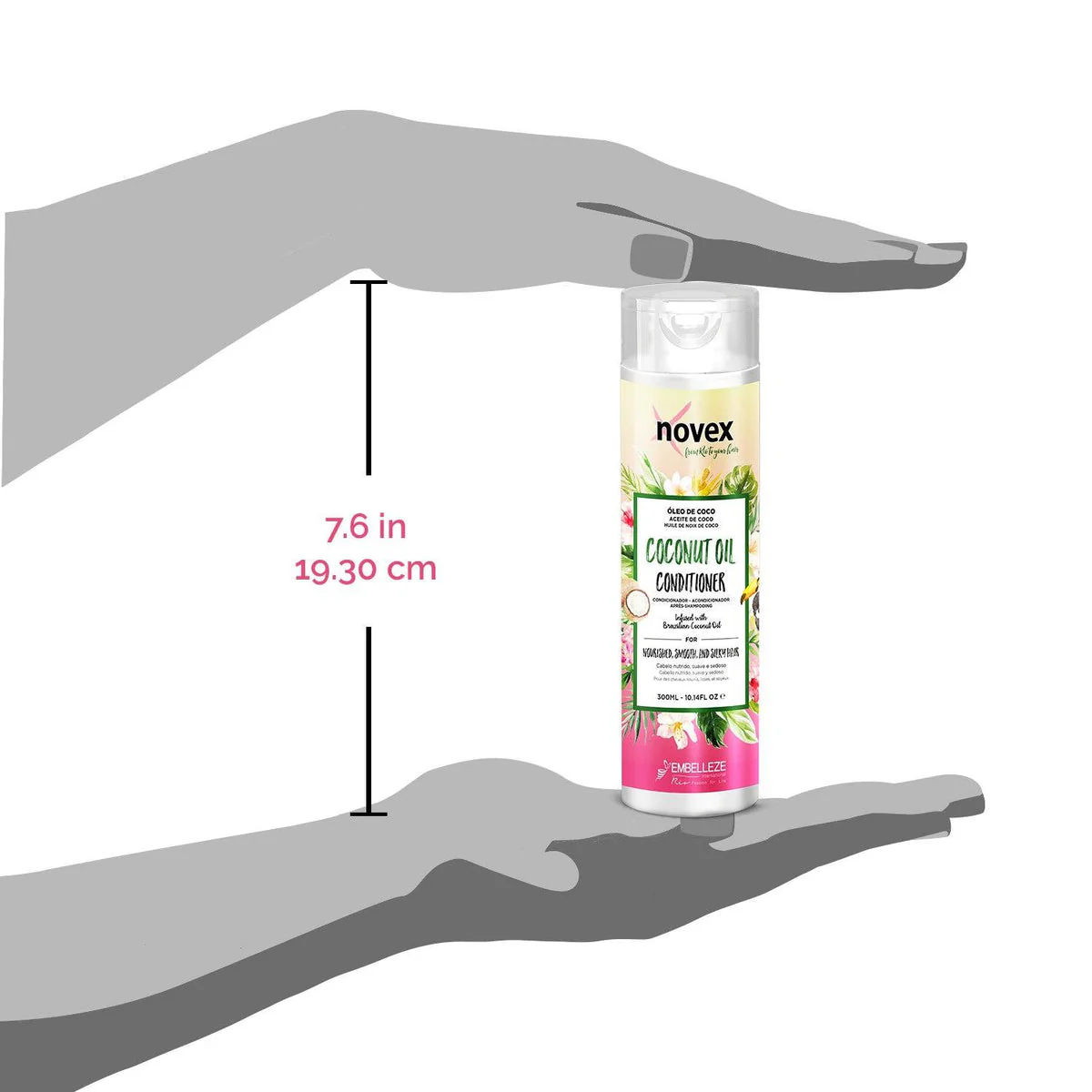 NOVEX Coconut Oil Conditioner (300ml) - Image 7