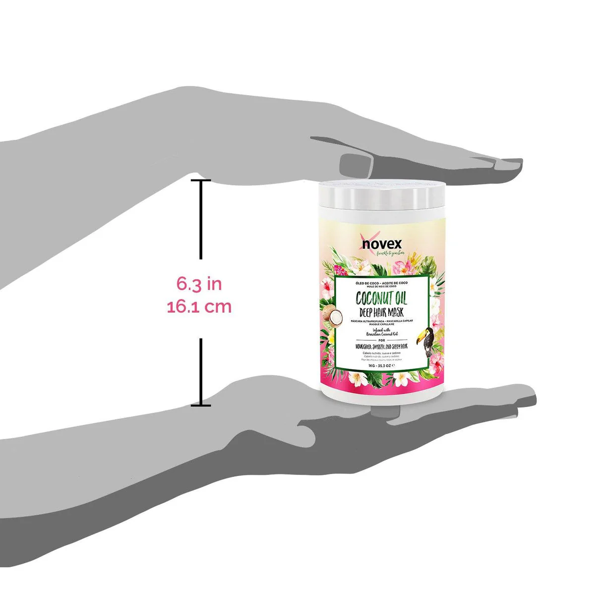 NOVEX Coconut Oil Hair Mask - Image 7