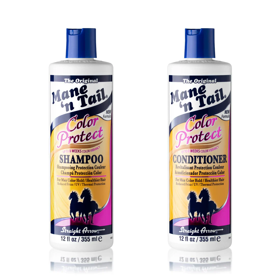 MANE N TAIL COLOR PROTECT SHAMPOO -12 OZ AND CONDITIONER -12 OZ DUAL SET