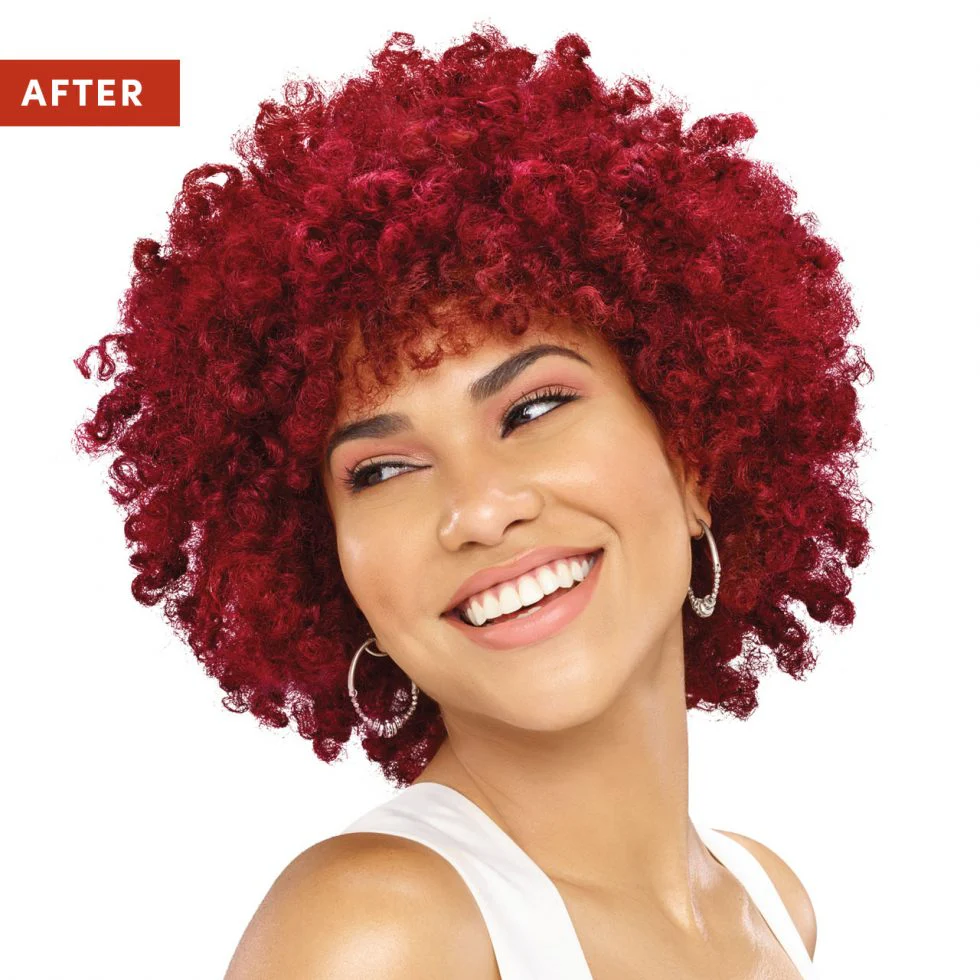 Creme of Nature Argan Oil Permanent Hair Color 7.6 Intensive Red - Image 6