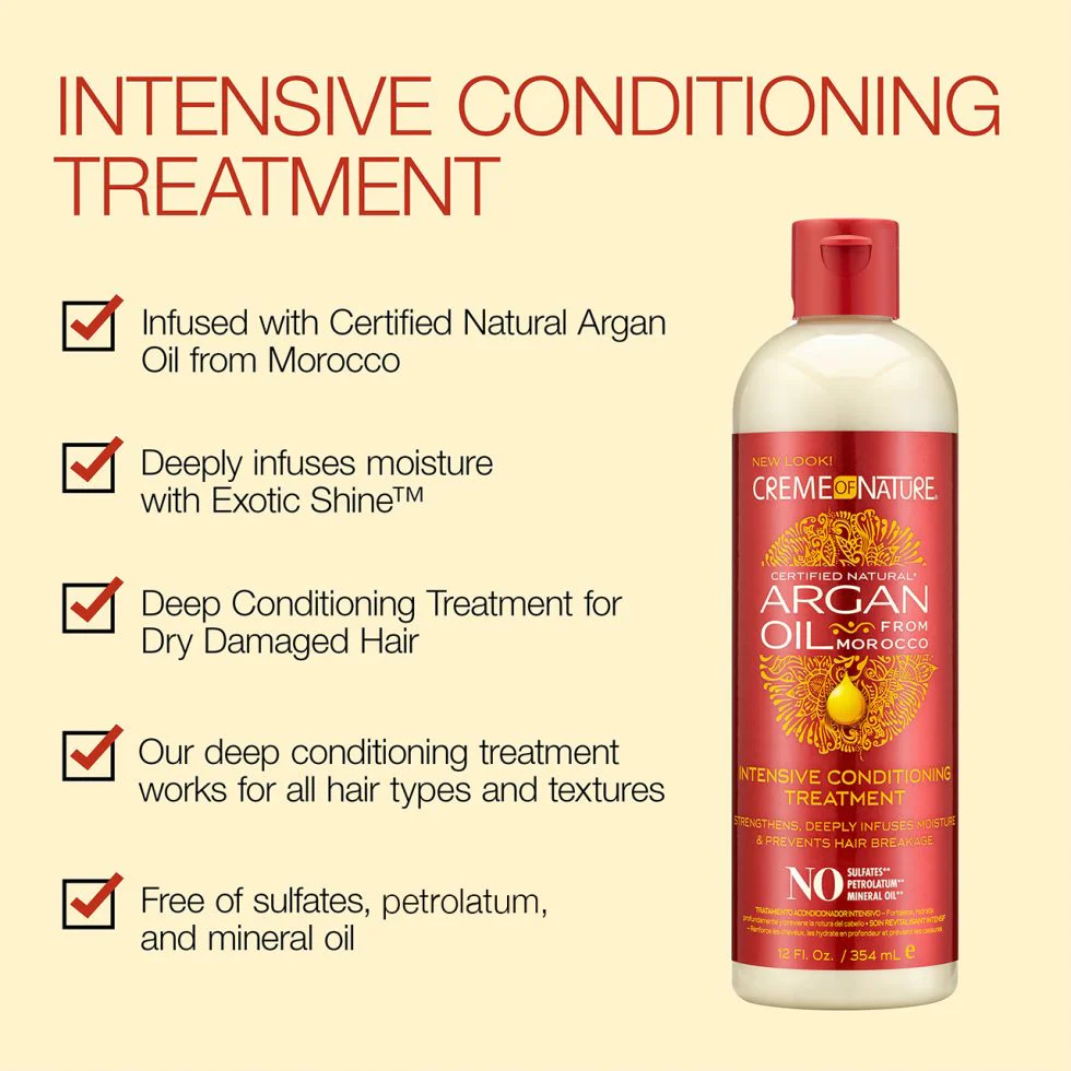 Creme of Nature Argan Oil Intensive Conditioning Treatment - Image 4