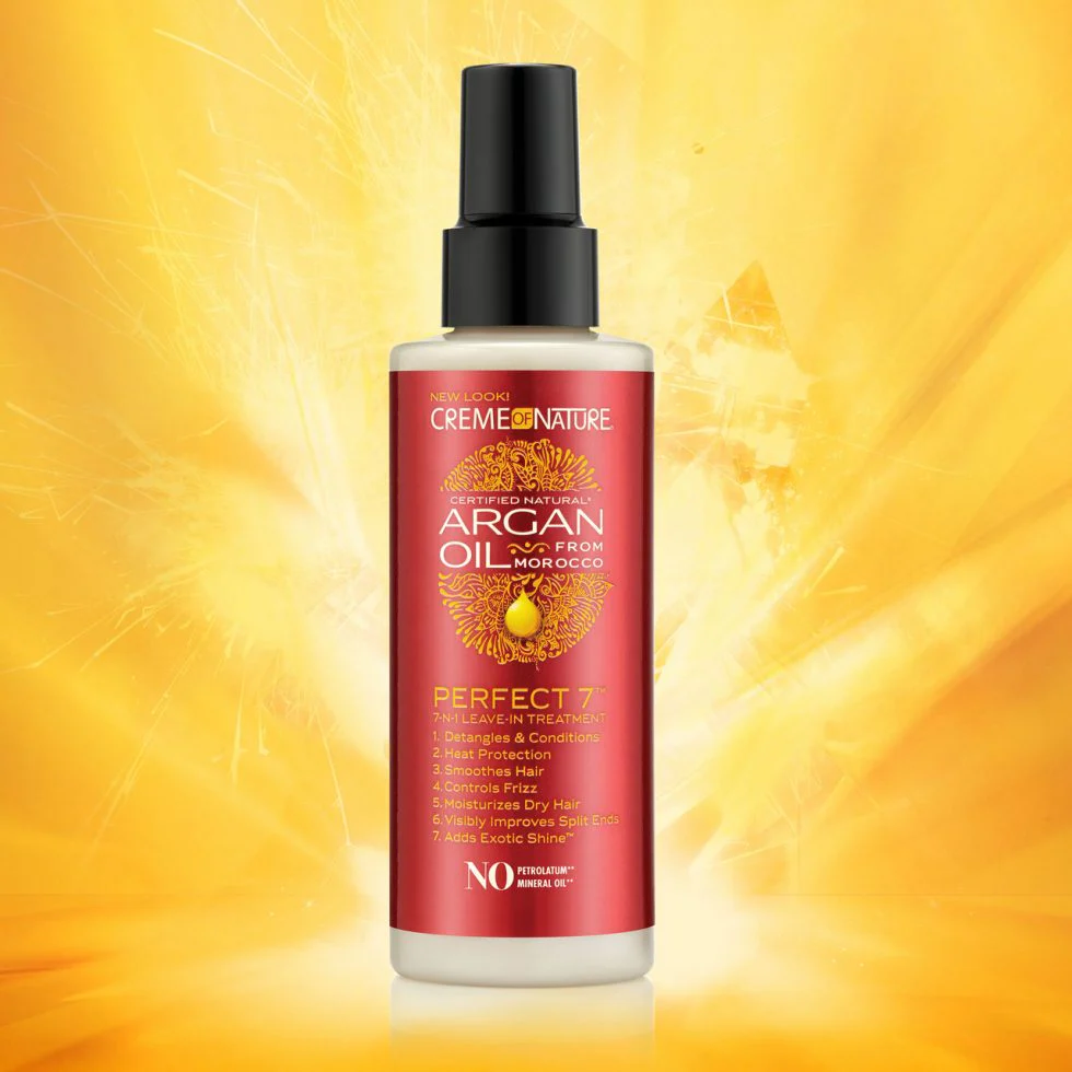 Creme of Nature Argan Oil Perfect 7 Leave-In Treatment 125ml - Image 3