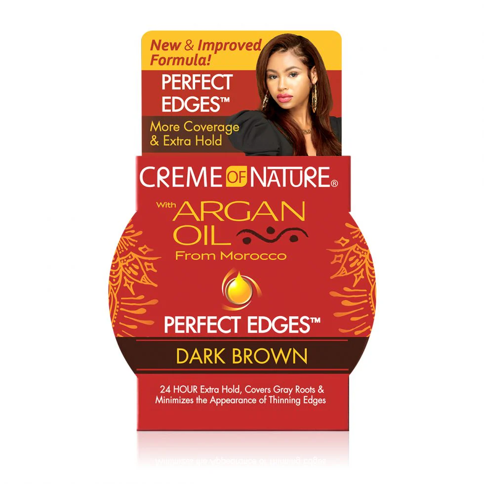 Creme of Nature Argan Oil Perfect Edges™ Dark Brown 63.7g - Image 3