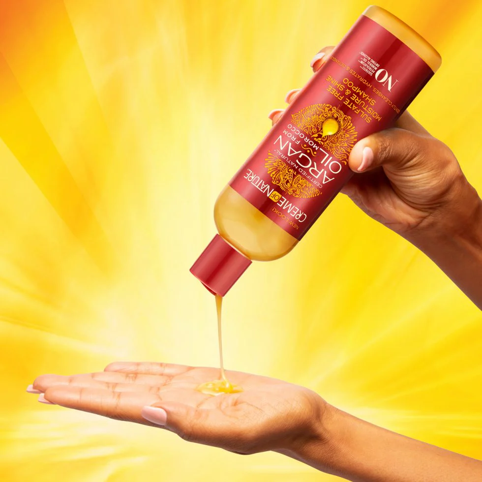 Creme of Nature Argan Oil Sulfate-Free Moisture & Shine Shampoo - Image 5