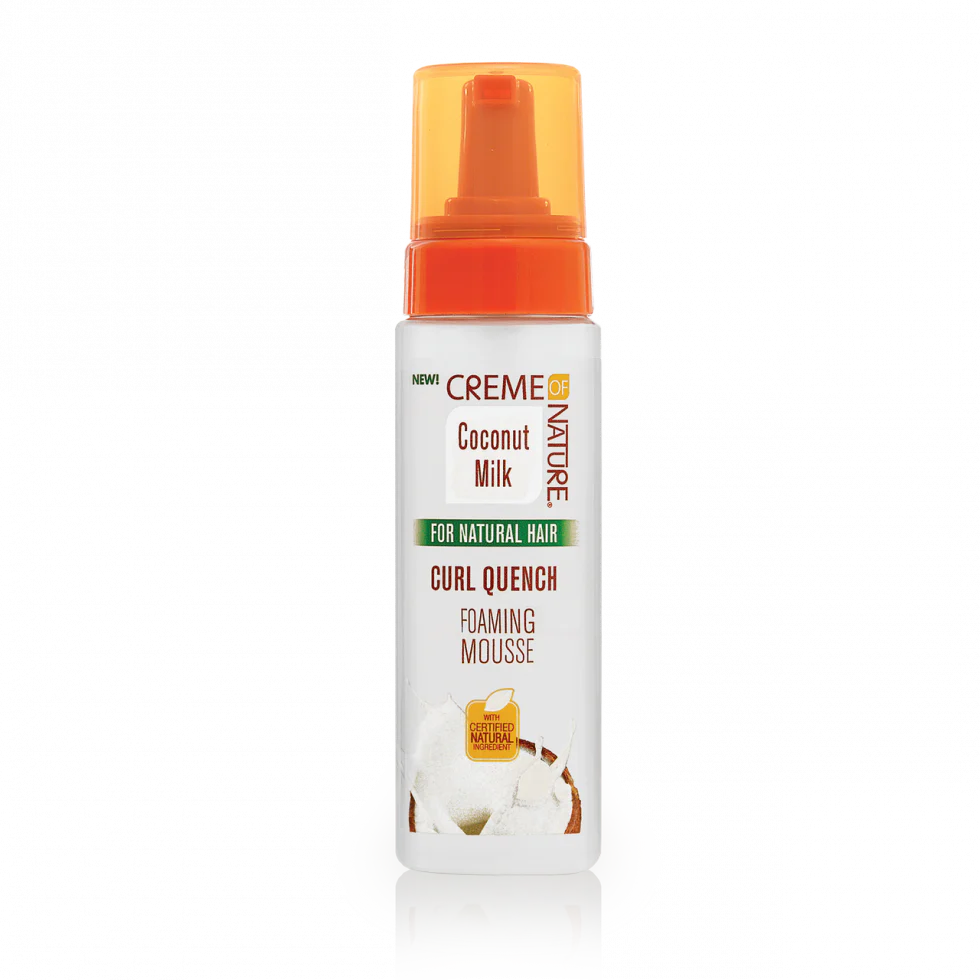 Creme of Nature Coconut Milk Curl Quench Foaming Mousse 207ml/7oz
