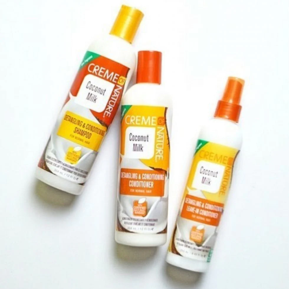 Creme of Nature Coconut Milk Detangling & Conditioning Conditioner 354ml/12oz - Image 4