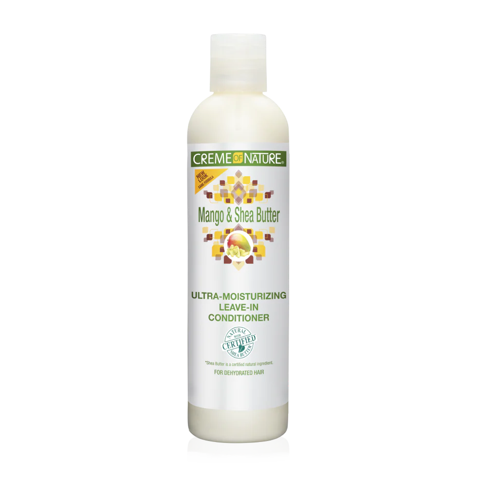 Creme of Nature Mango & Shea Butter Ultra-Moisturizing Leave-In Conditioner 250ml/8oz