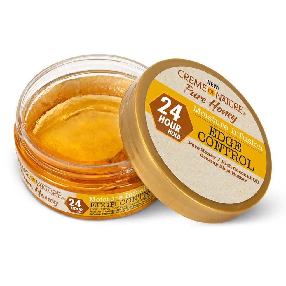 Creme of Nature Pure Honey Moisture Infusion Edge Control 63.7g/2.25oz - Image 3