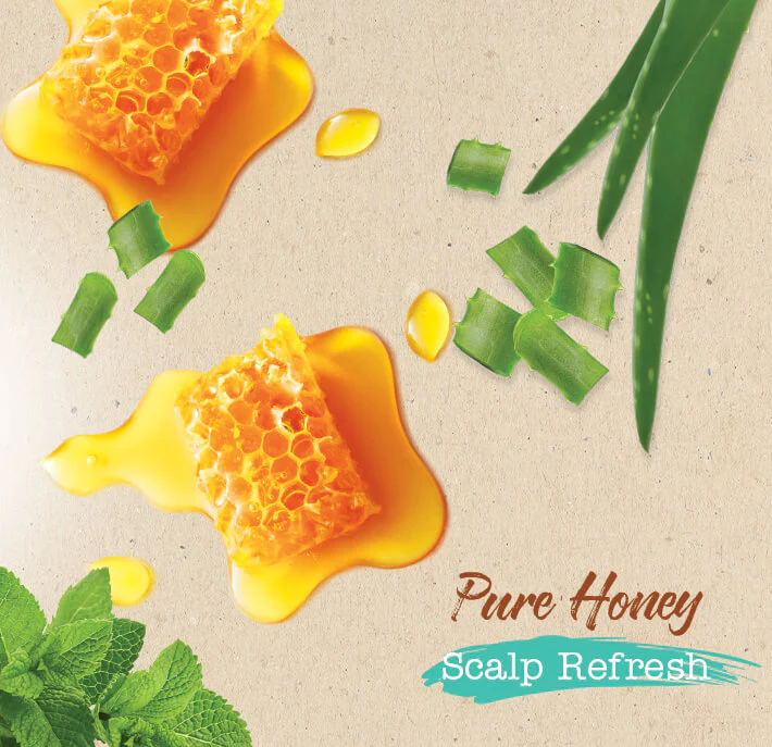 Creme of Nature Pure Honey Scalp Refresh Restorative Daily Scalp Cream 135g - Image 4