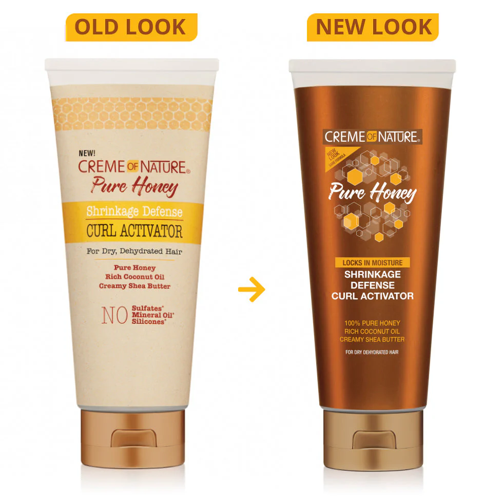 Creme of Nature Pure Honey Shrinkage Defense Curl Activator 310ml/10.5oz - Image 2