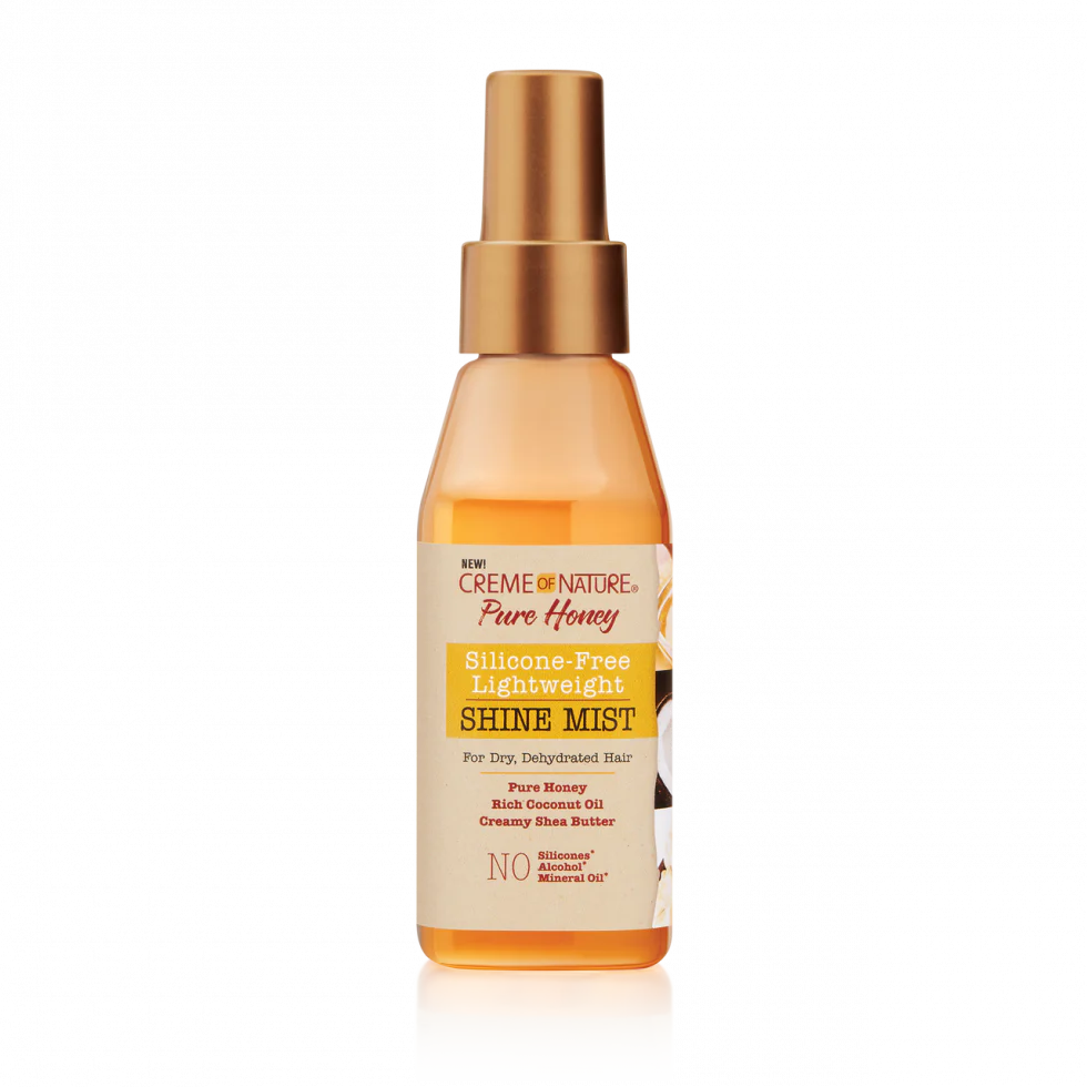 Creme of Nature Pure Honey Silicone-Free Lightweight Shine Mist 118ml/4oz