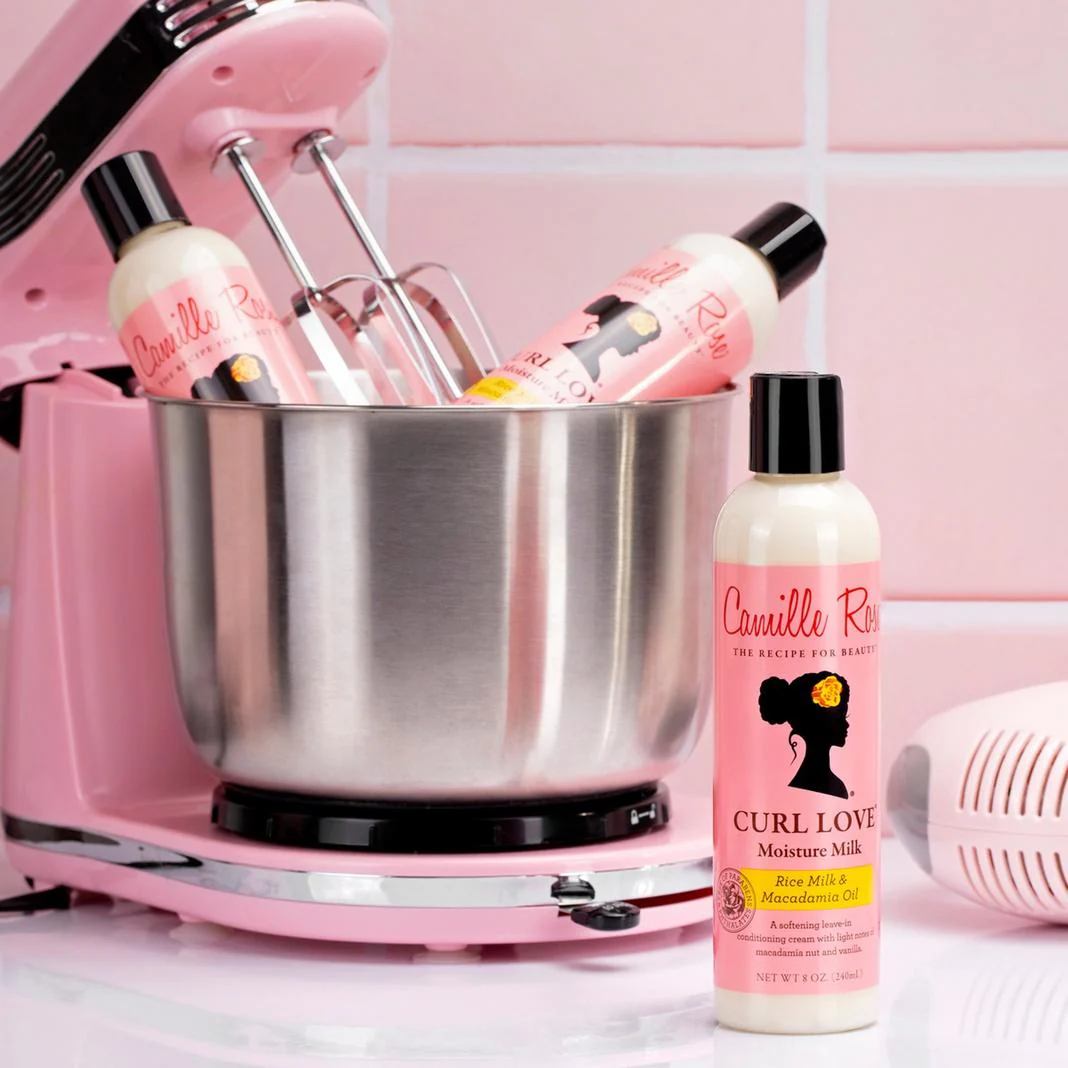 Camille Rose Curl Love Moisture Milk for Soft Defined Curls 240ml/8oz - Image 3