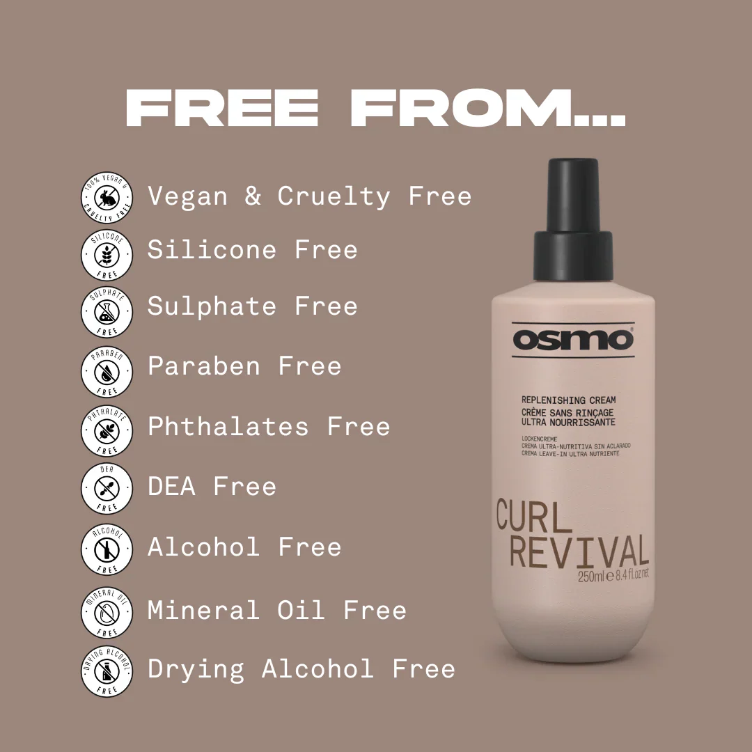 Osmo Curl Revival Replenishing Cream 250ml - Image 4