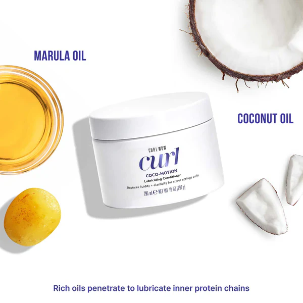 Curl Wow COCO-MOTION Lubricating Curl Conditioner 295ml - Image 4