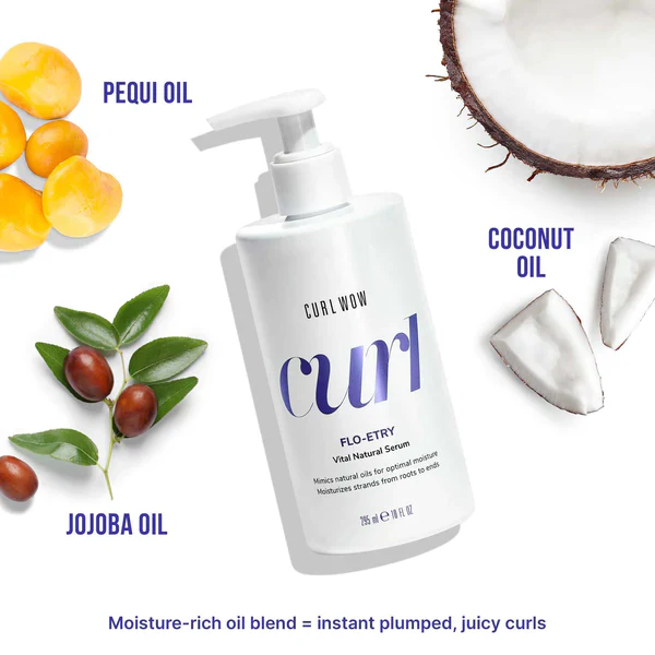 Curl Wow FLO-ETRY Vital Natural Curly Hair Serum 295ml - Image 7