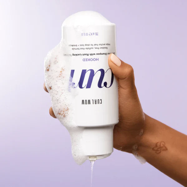 Curl Wow HOOKED 100% Clean Shampoo with Root-Locking Technology 295ml - Image 4