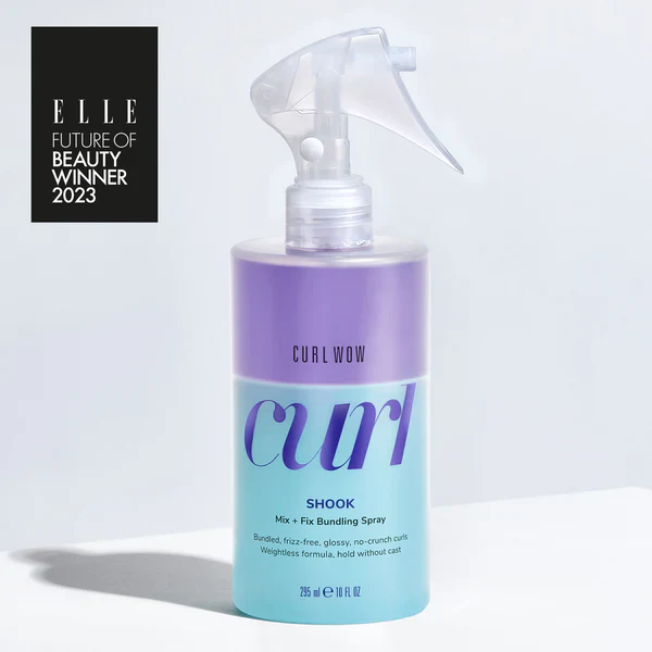 Curl Wow  Shook Mix + Fix Bundling Spray  295 ml - Image 4