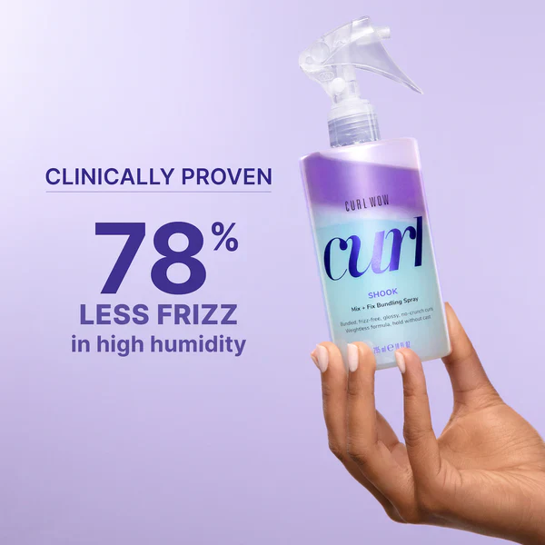 Curl Wow  Shook Mix + Fix Bundling Spray  295 ml - Image 5