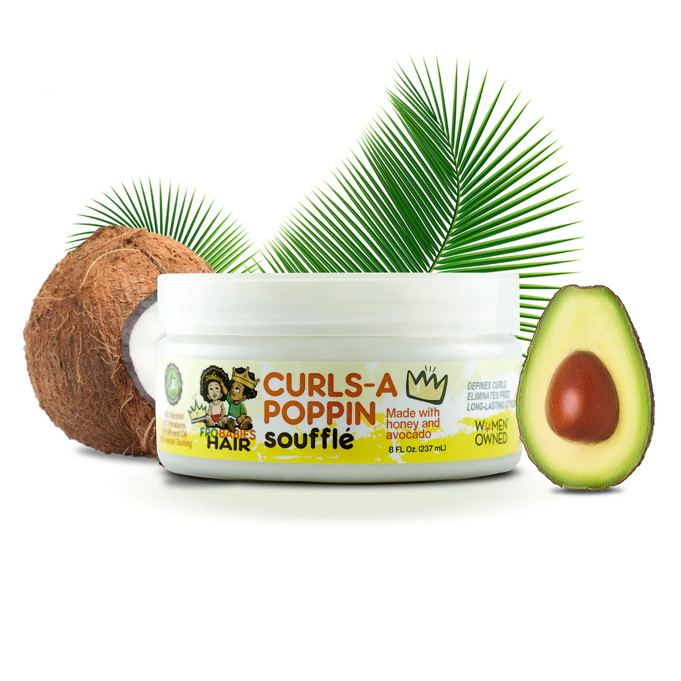 Frobabies Hair Kids Curls-A Poppin Soufflé 237ml - Image 3