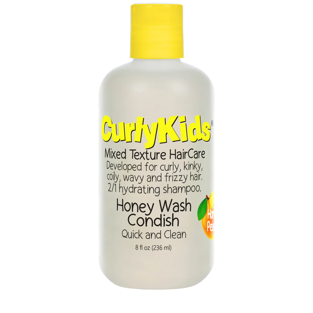 Curlykids Honey Wash Condish 236ml