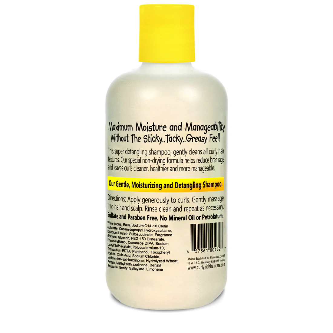 Curlykids Super Detangle Shampoo 236ml - Image 3