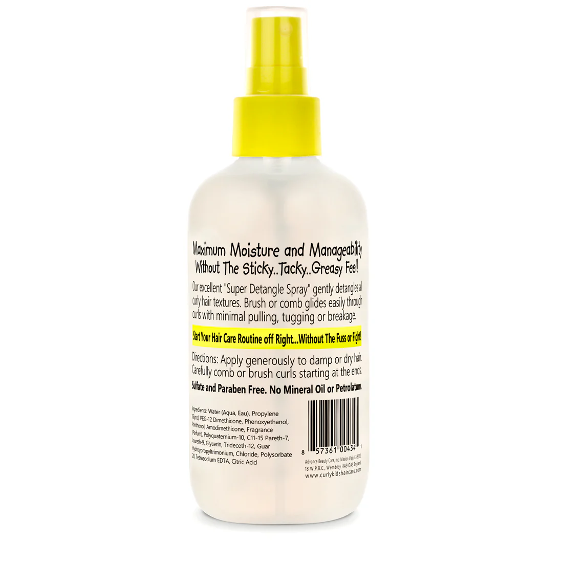 Curlykids Super Detangle Spray 180ml - Image 3