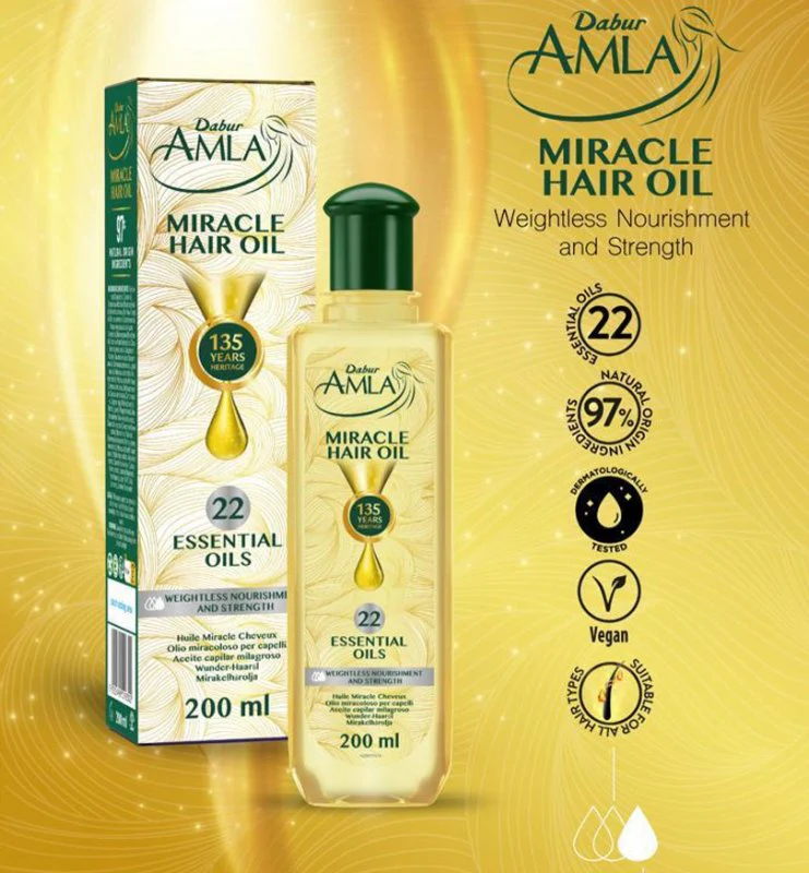 Dabur Vatika  Miracle Hair Oil 200ml - Image 2