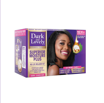 Dark & Lovely Superior Moisture Plus No-Lye Relaxer Kit - Image 5
