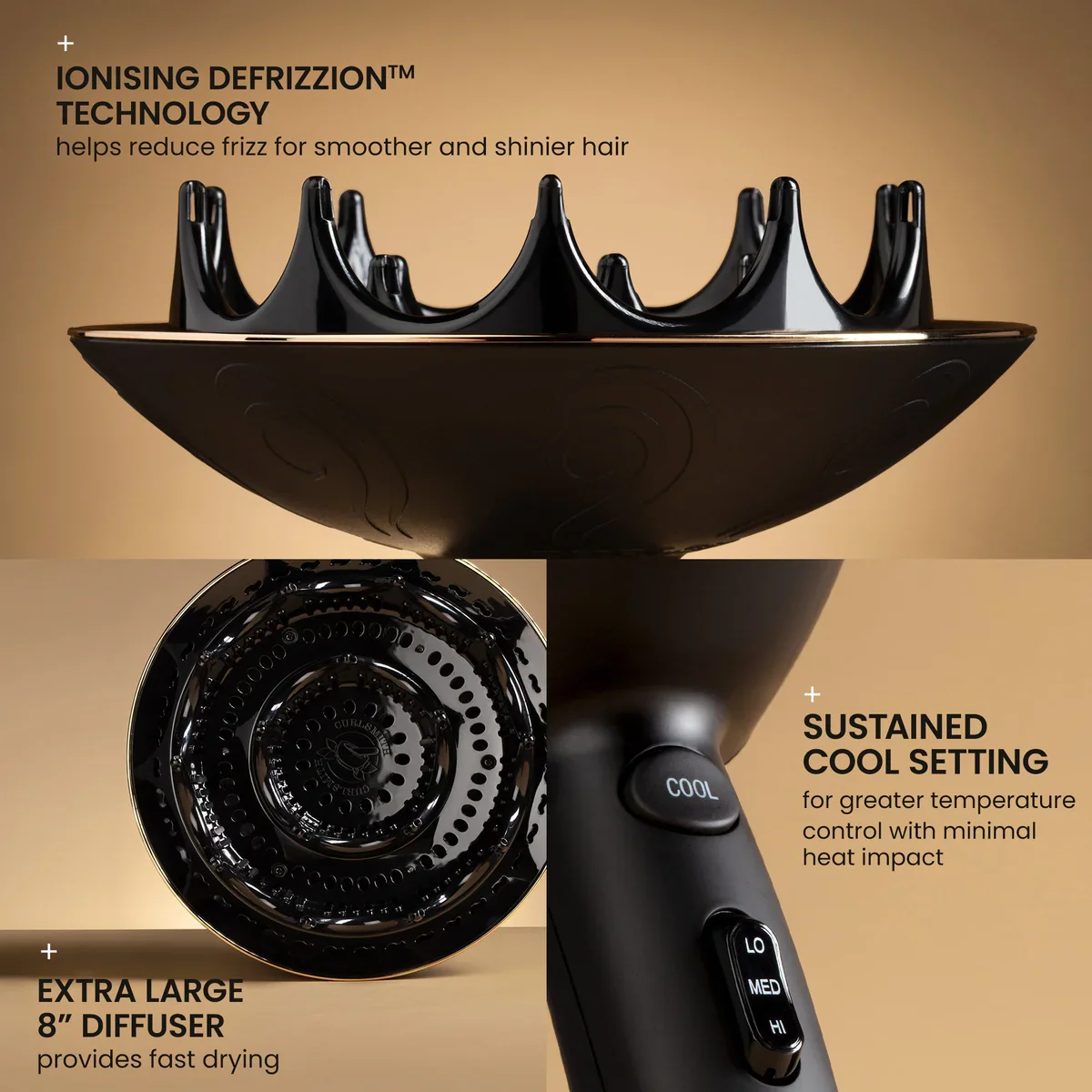 CURLSMITH DEFRIZZION DRYER & XXL DIFFUSER - Image 7
