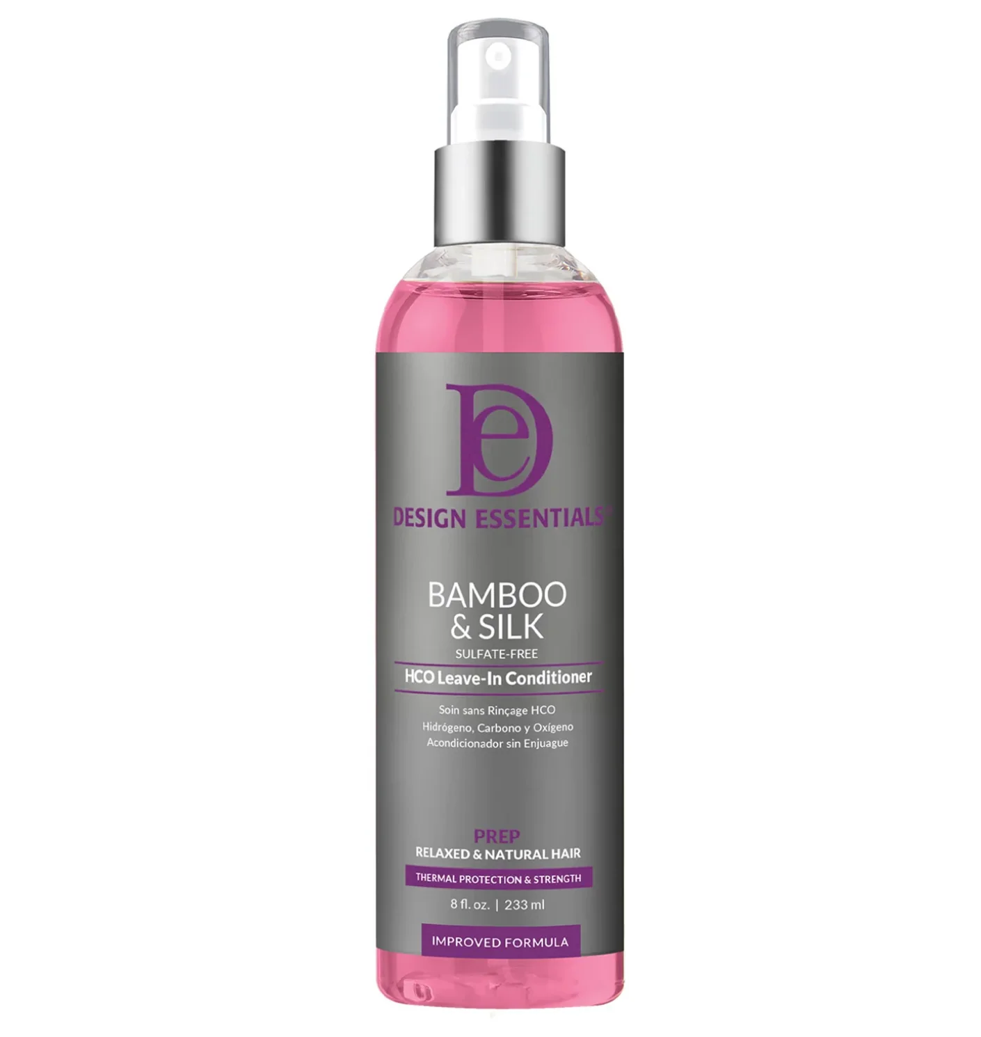 Design Essentials Bamboo & Silk HCO Leave-In Conditioner 237ml/8oz