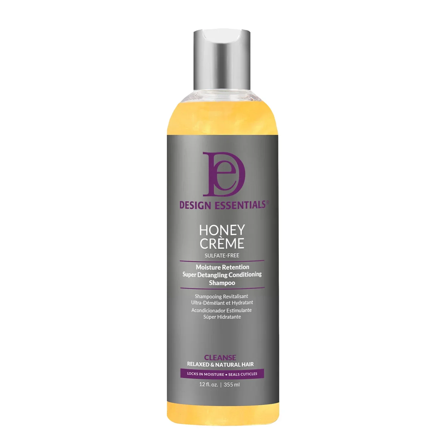 Design Essentials Honey Crème Moisture Retention Super Detangling Conditioning Shampoo 355ml/12oz